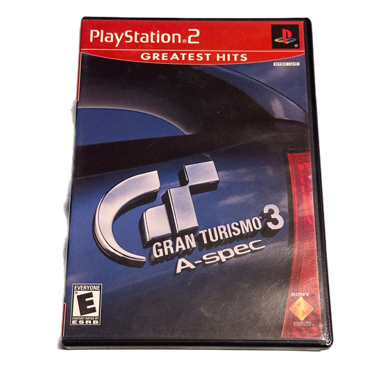 Gran Turismo 3 PS2 Greatest Hits Sony PS2 Playstation 2 Complete in Box