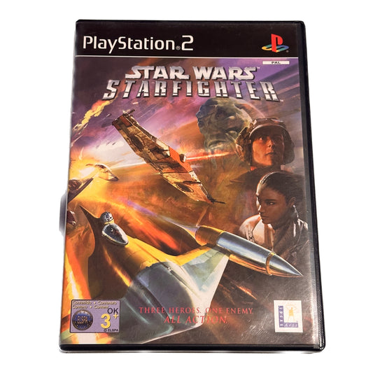 Star Wars Stafighter Sony PS2 Playstation 2 Complete in Box