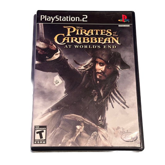 Pirates of The Caribbean At Worlds End Sony PS2 Playstation 2 Complete in Box