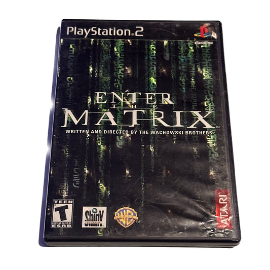 Enter The Matrix Sony PS2 Playstation 2 Complete in Box