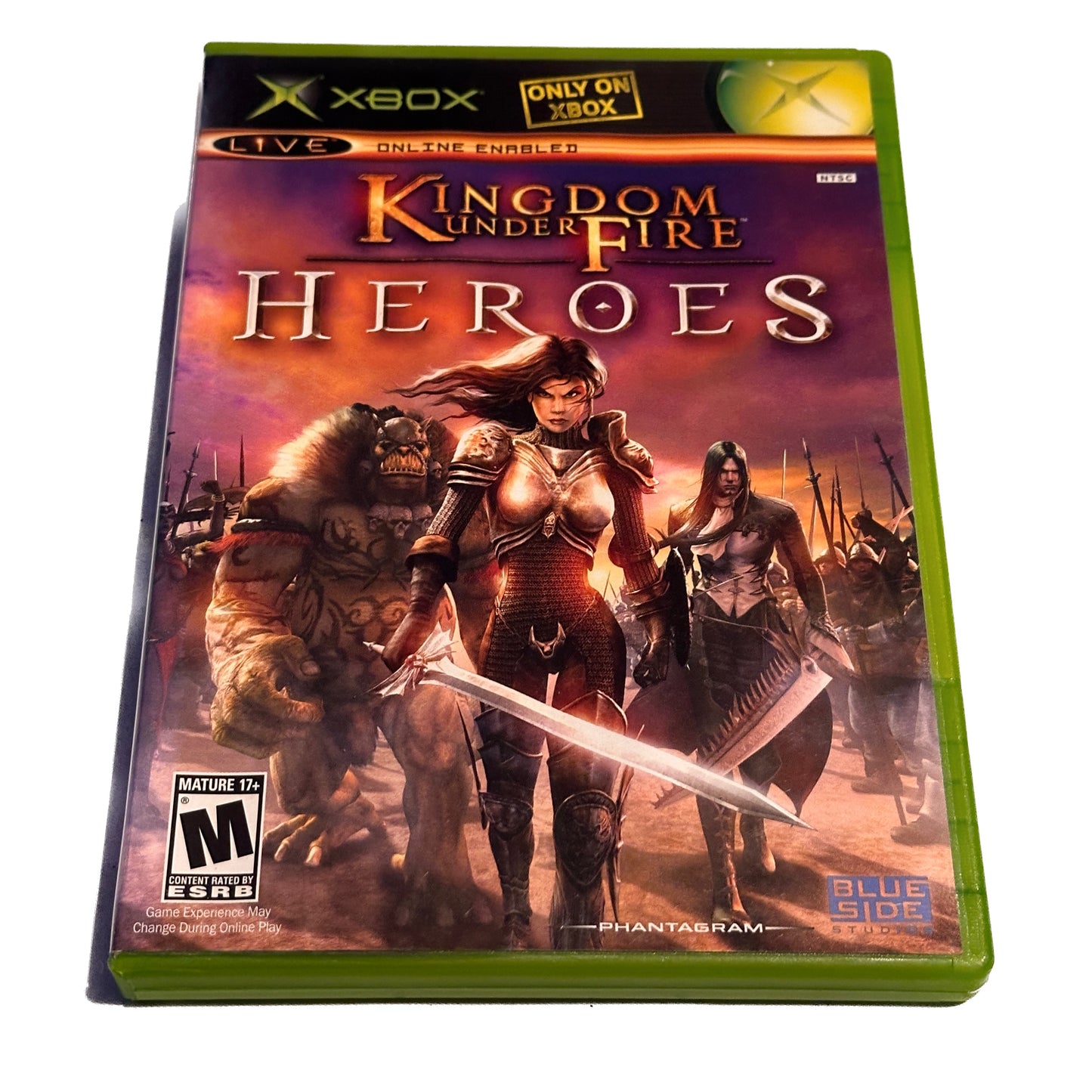 Kingdom Under Fire Heroes Xbox Complete in Box