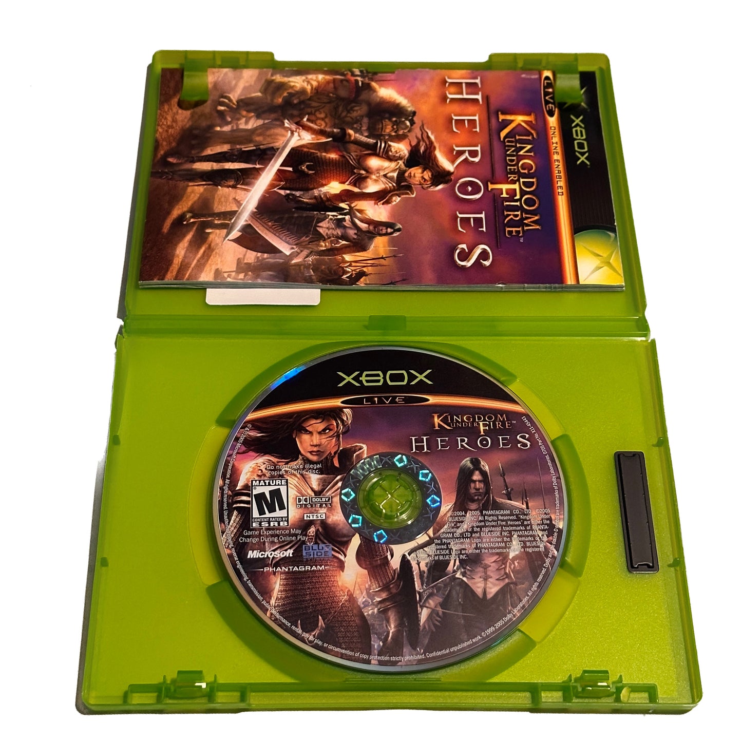 Kingdom Under Fire Heroes Xbox Complete in Box