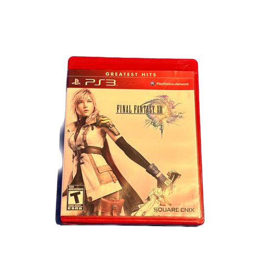 Final Fantasy XIII PS3 Greatest Hits Sony PS3 Playstation 3 Complete in Box