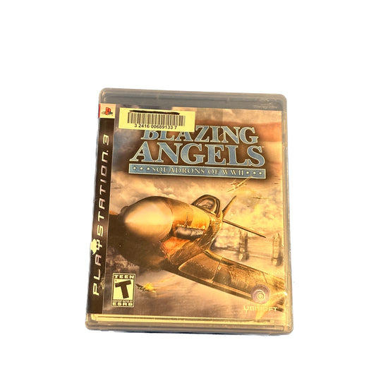 Blazing Angels Squadrons of War Sony PS3 Playstation 3 Complete in Box