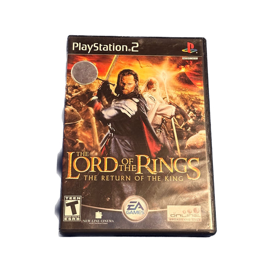 The Lord of The Rings The Return of The King PS2 Playstation 2 Complete in Box