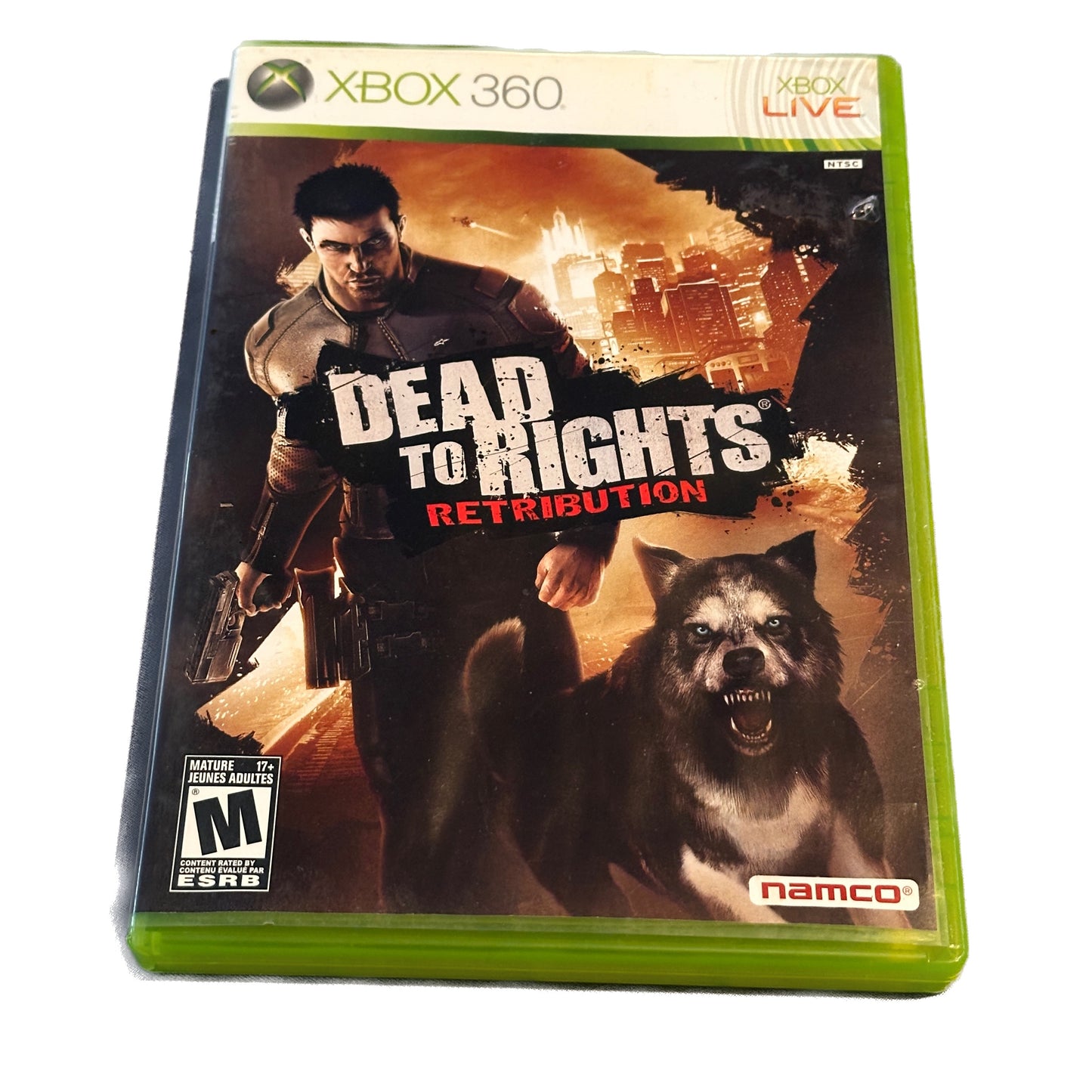 Dead To Rights Retribution Xbox 360 Complete in Box