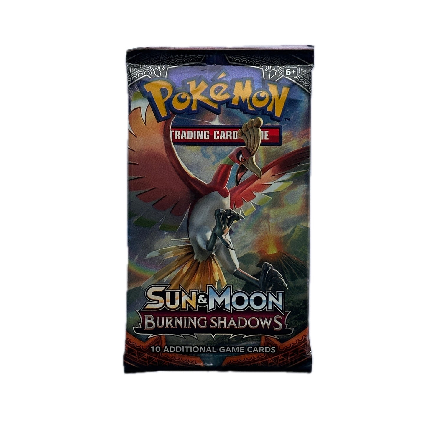 Pokémon Sun & Moon Burning Shadows Booster Pack Ho-Oh-GX Artwork