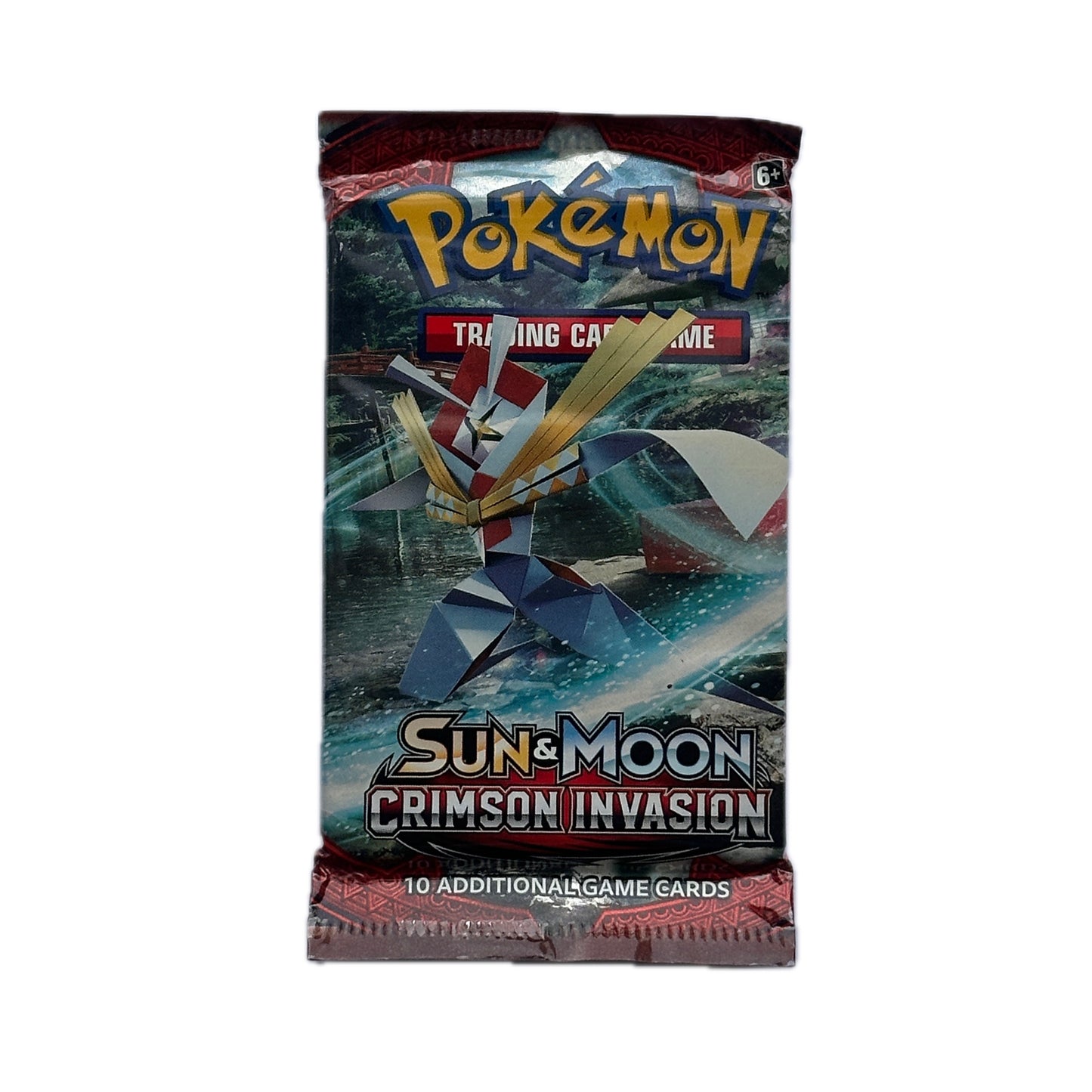 Pokémon Sun & Moon Crimson Invasion Booster Pack Kartana-GX Artwork