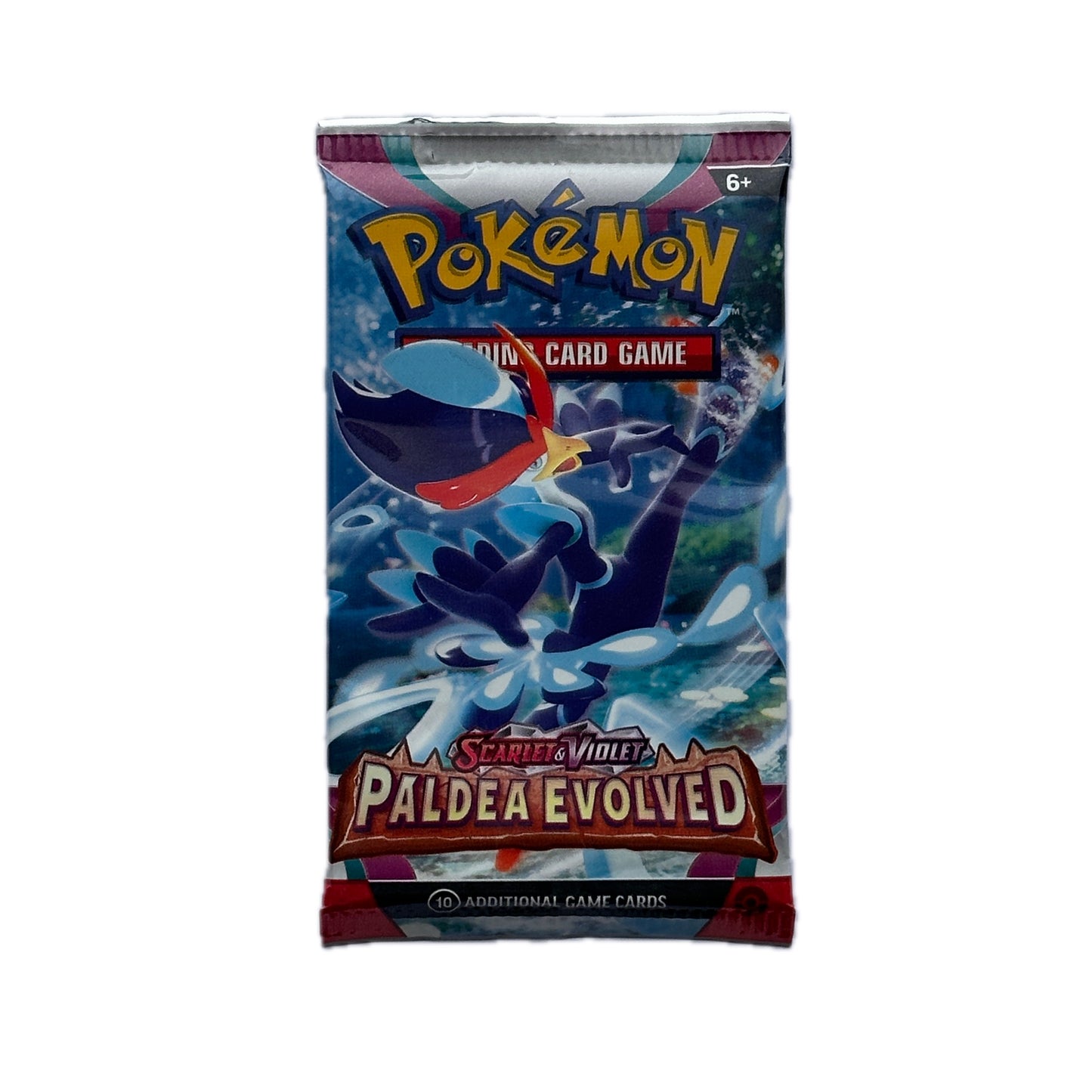 Pokémon Scarlet & Violet Paldea Evolved Pack Quaquaval EX Artwork