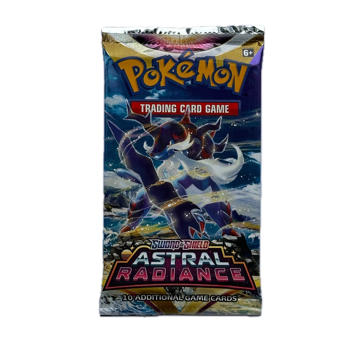 Pokémon Sword & Shield Astral Radiance Booster Pack Samurott VStar Artwork
