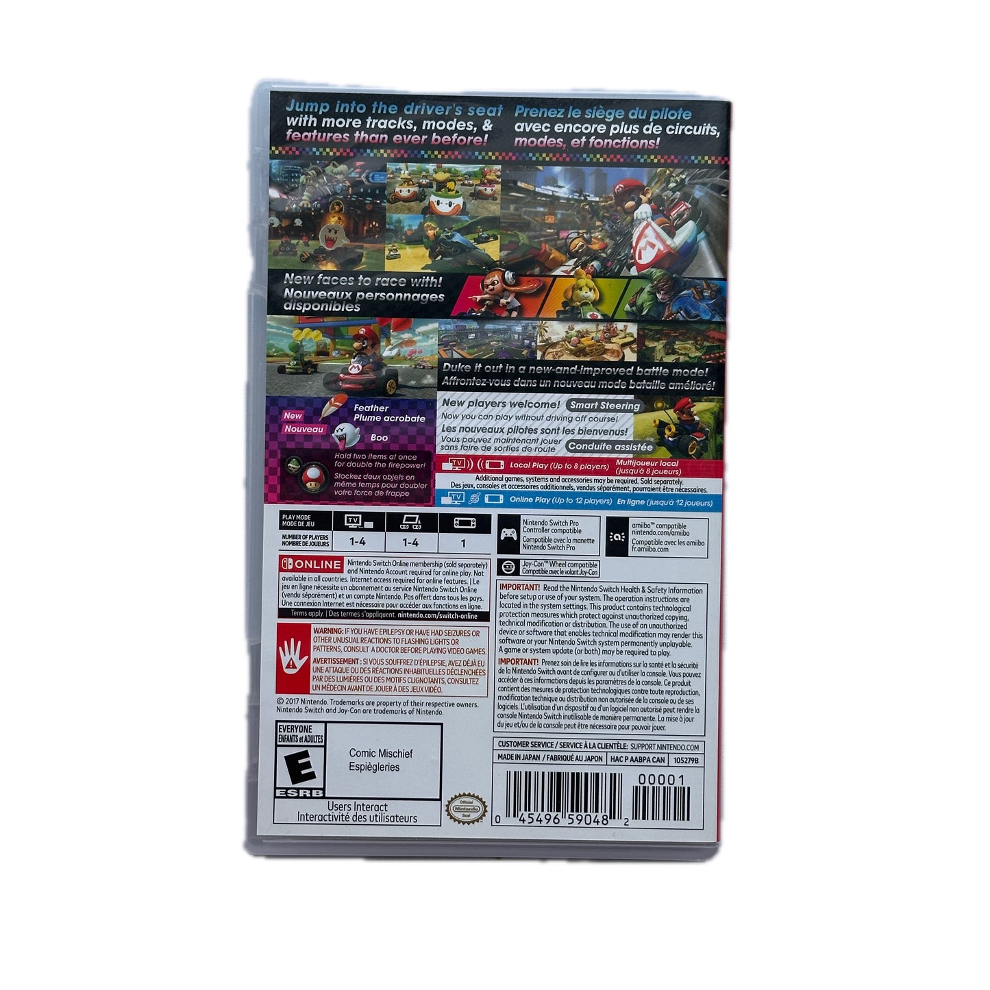 Mario Kart 8 Deluxe Nintendo Switch Complete in Box