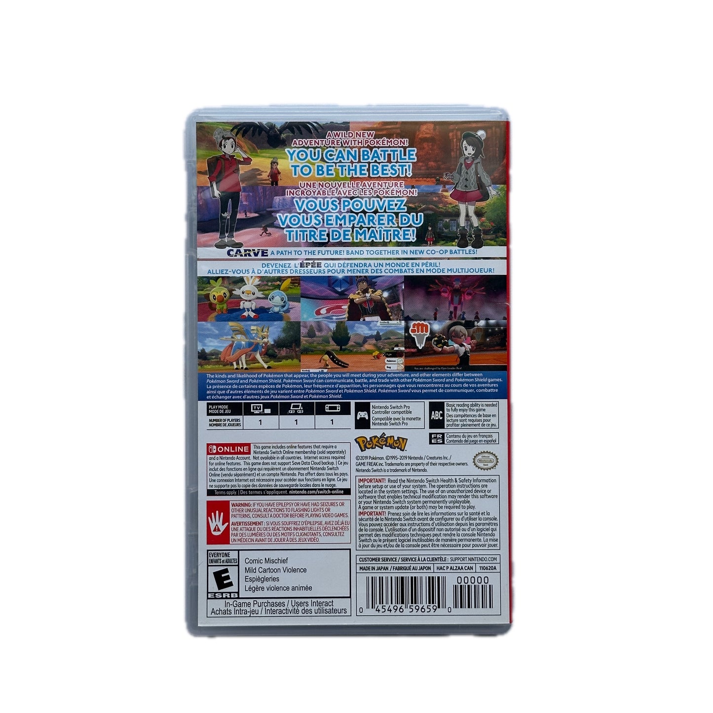 Pokémon Sword Nintendo Switch Complete in Box