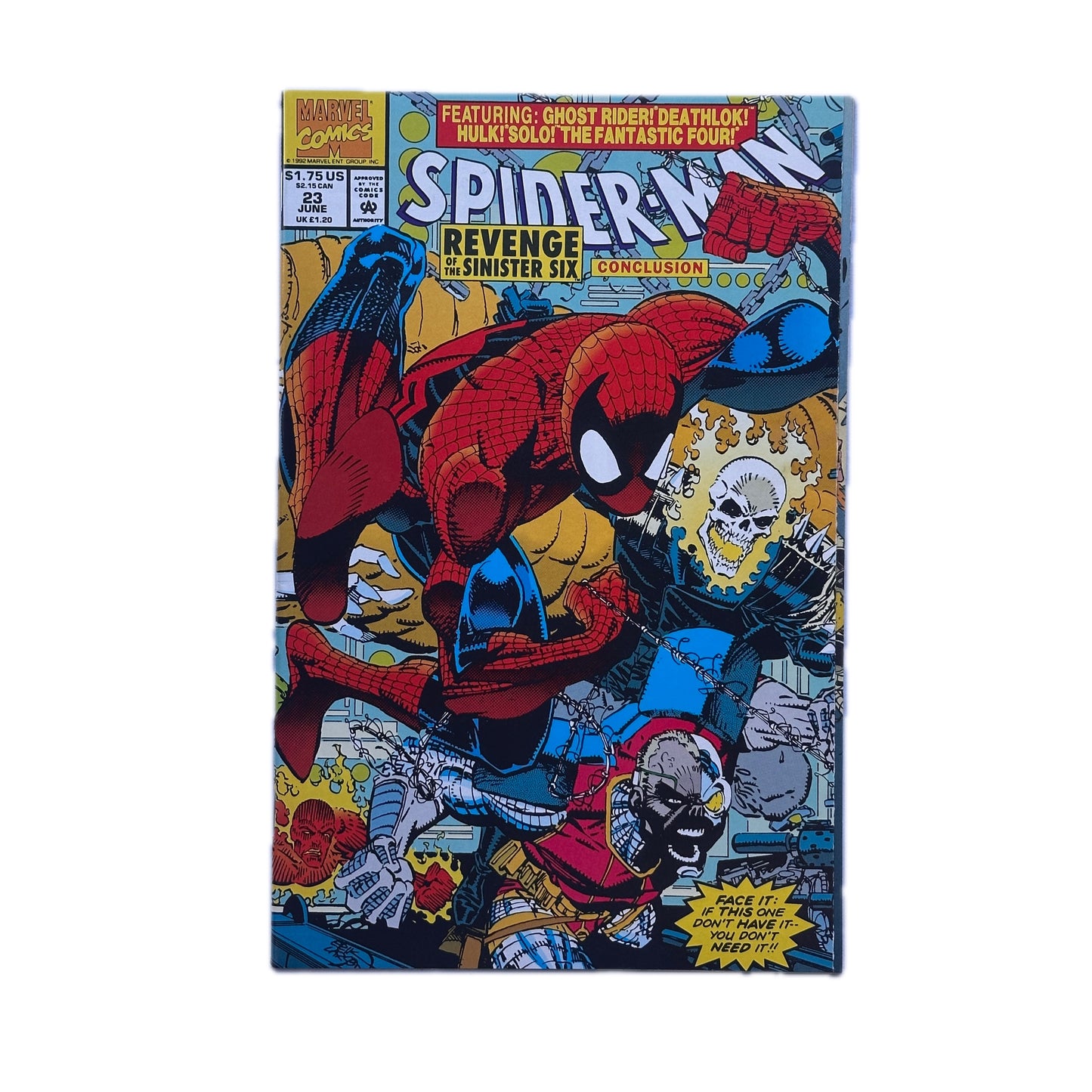 Spider-man #23 1992 Marvel Comics