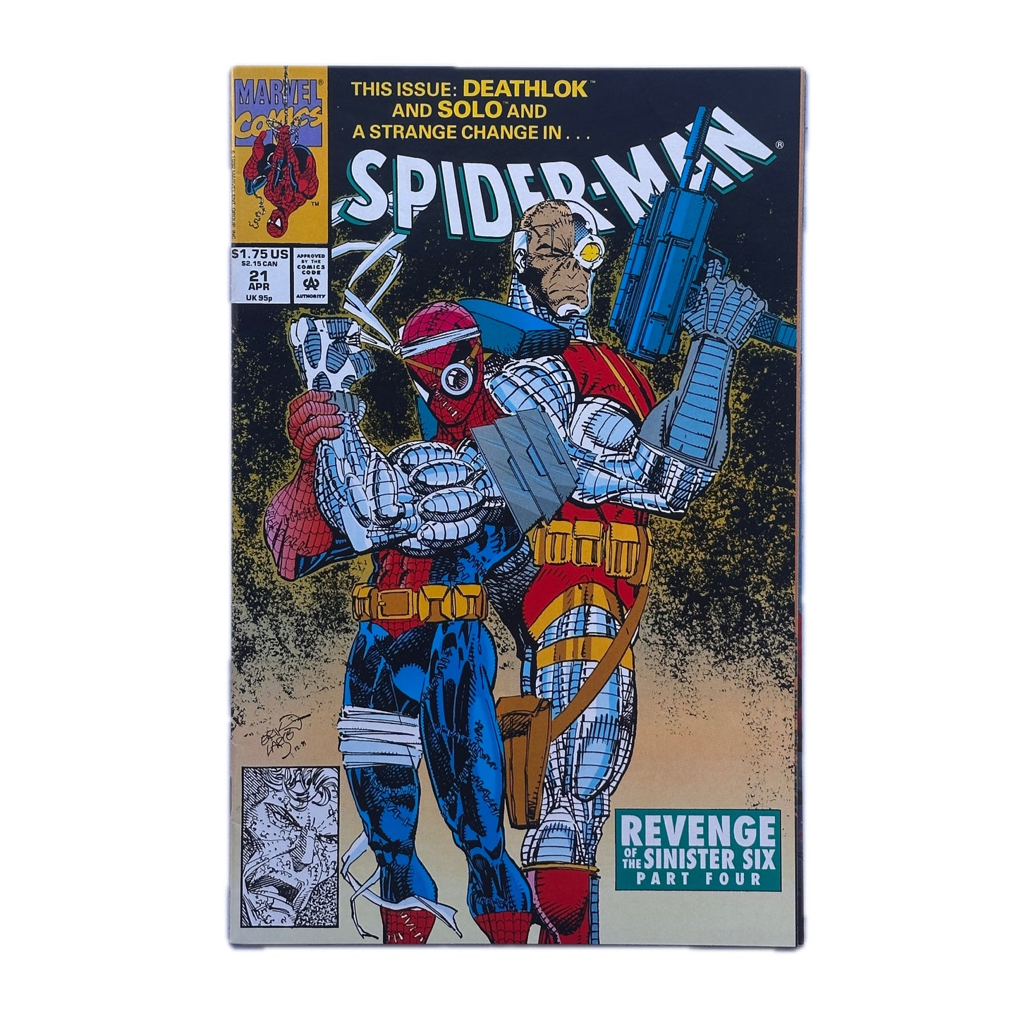 Spider-man #21 1992 Marvel Comics