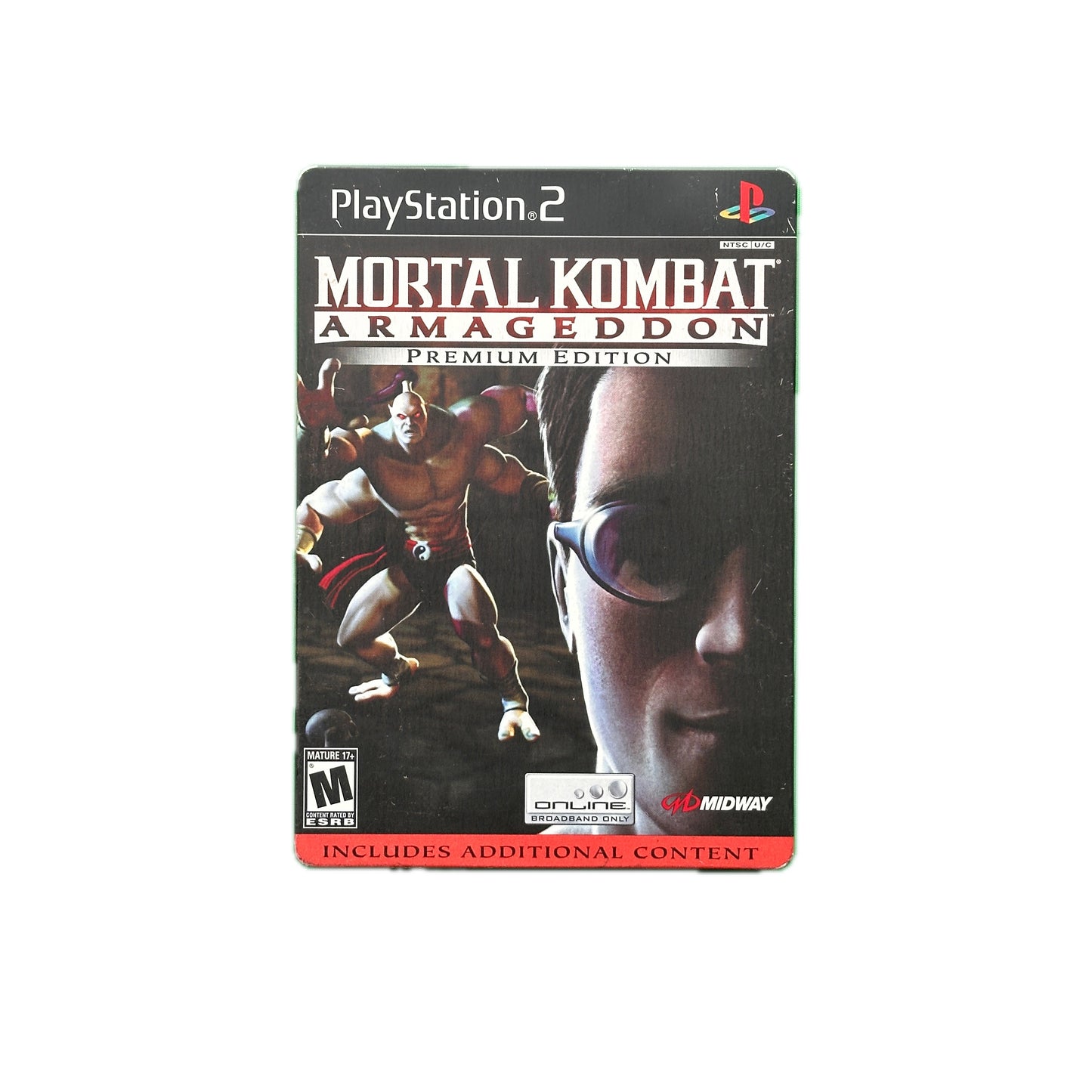 Mortal Kombat Armageddon Premium Edition Steel Book Sony PS2 Playstation 2 Complete in Box