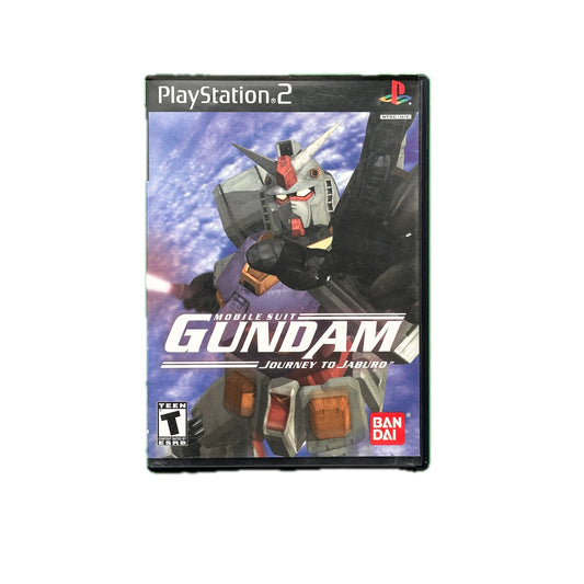 Mobil Suit Gundam Journey To Jaburo Sony PS2 Playstation 2 Complete in Box