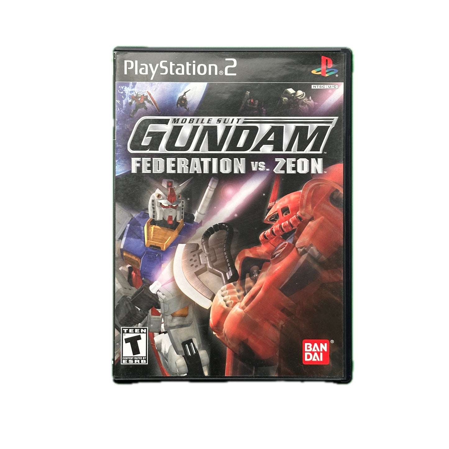 Mobil Suit Gundam Federation VS Zeon Sony PS2 Playstation 2 Complete in Box