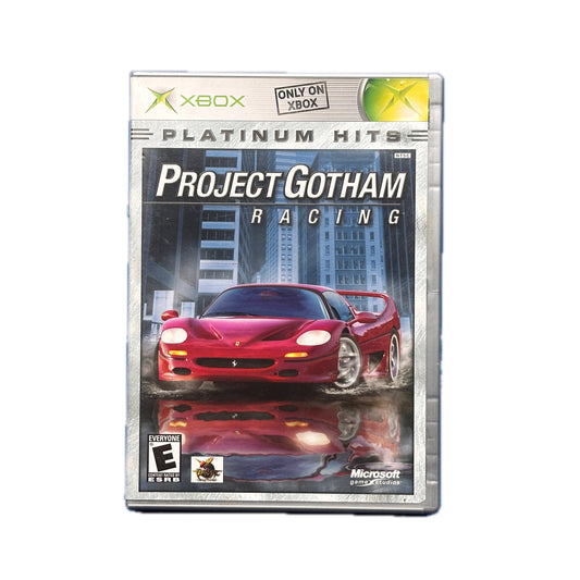 Project Gotham Racing Platinum Hits Xbox Complete in Box