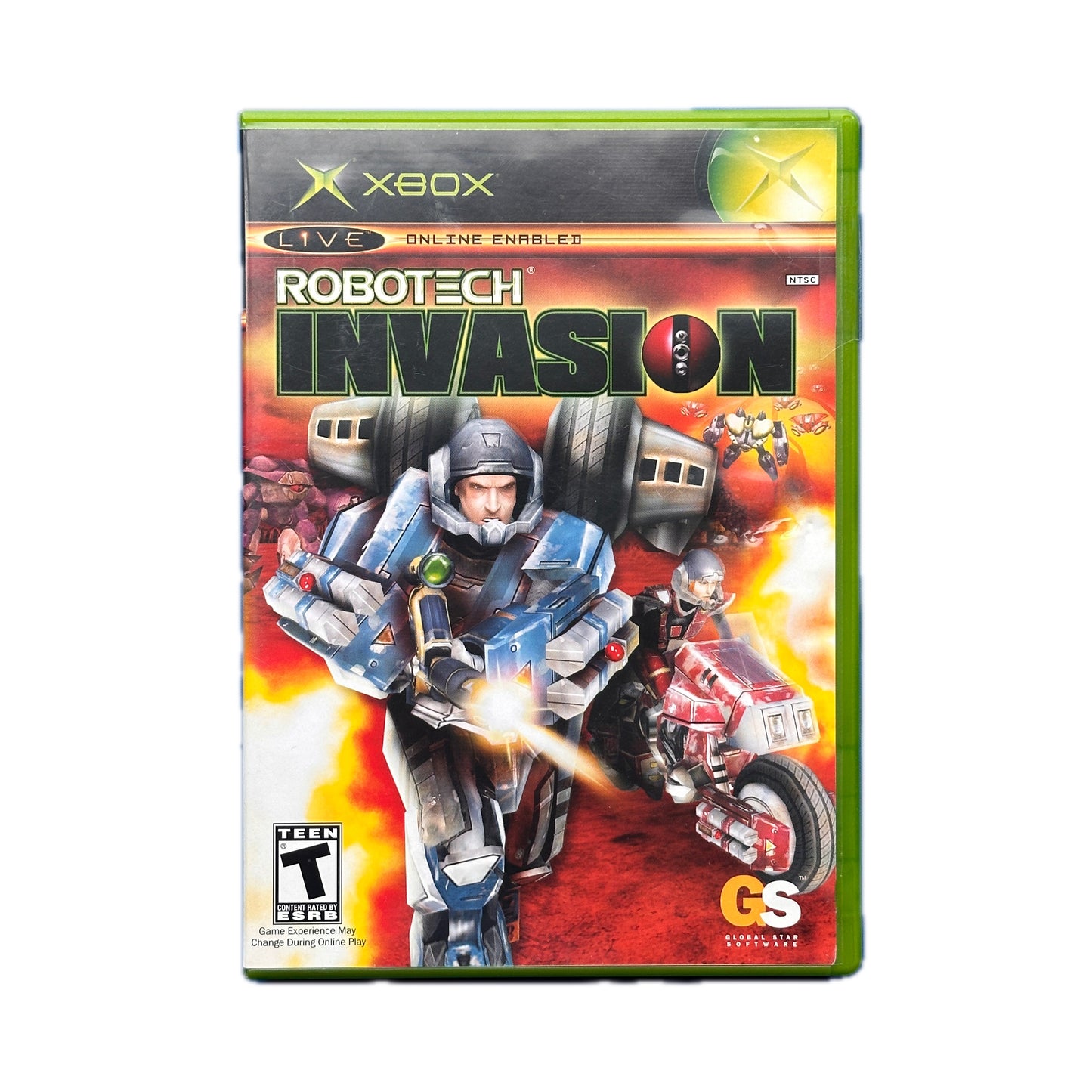 Robotech Invasion Xbox Complete in Box