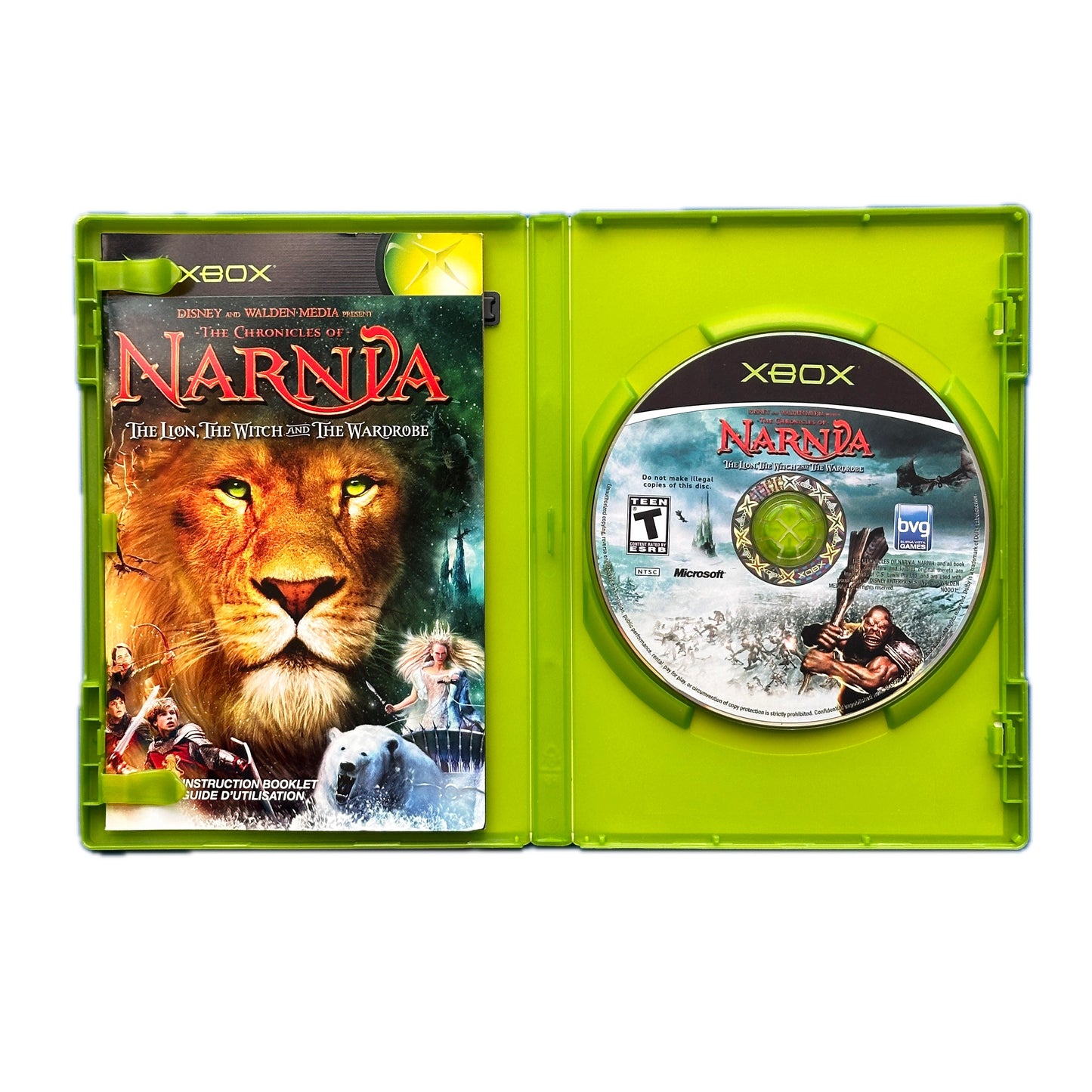 The Chronicles of Narnia The Lion The Witch & The Wardrobe Xbox Complete in Box