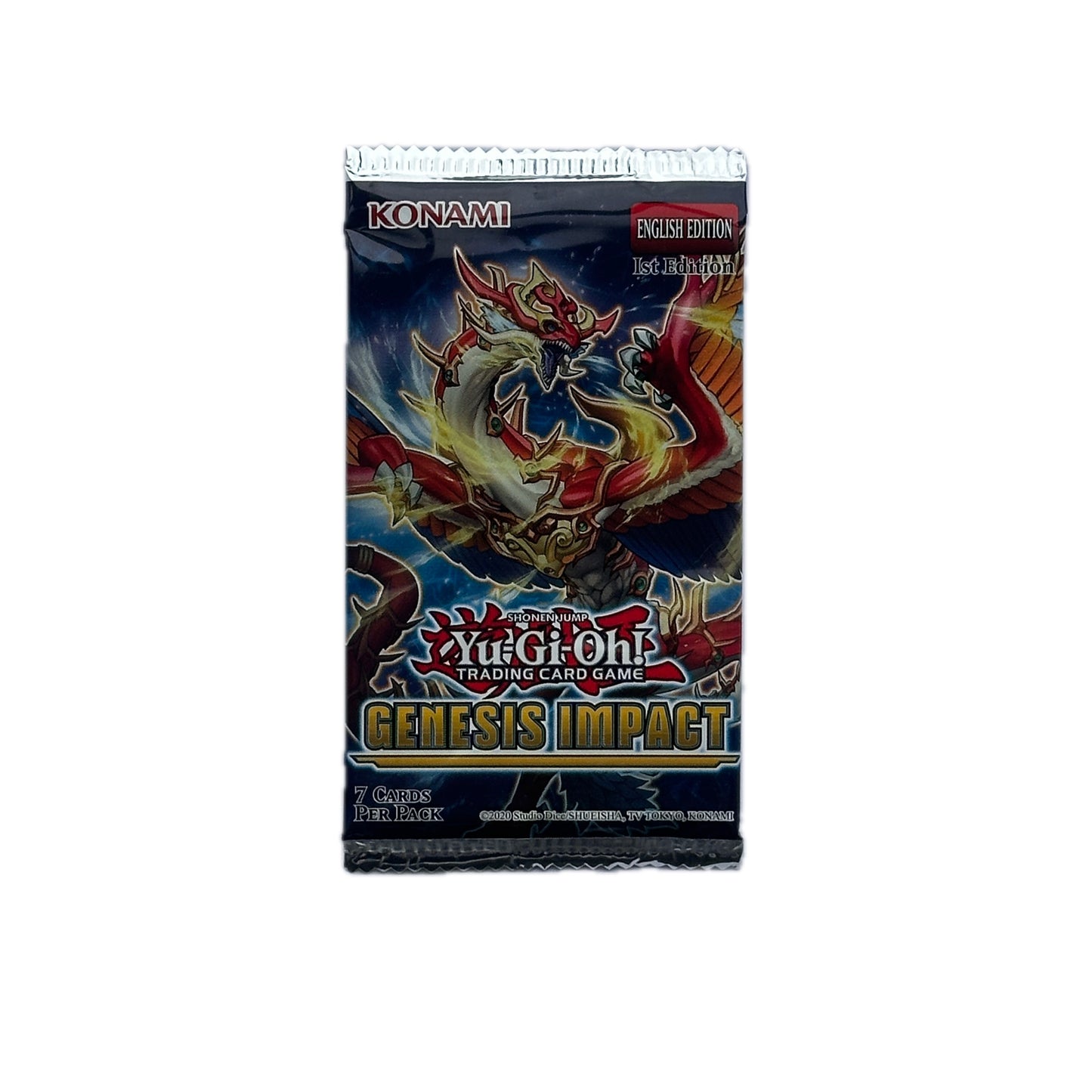Yu-Gi-Oh Genesis Impact 1st Edition Booster Pack