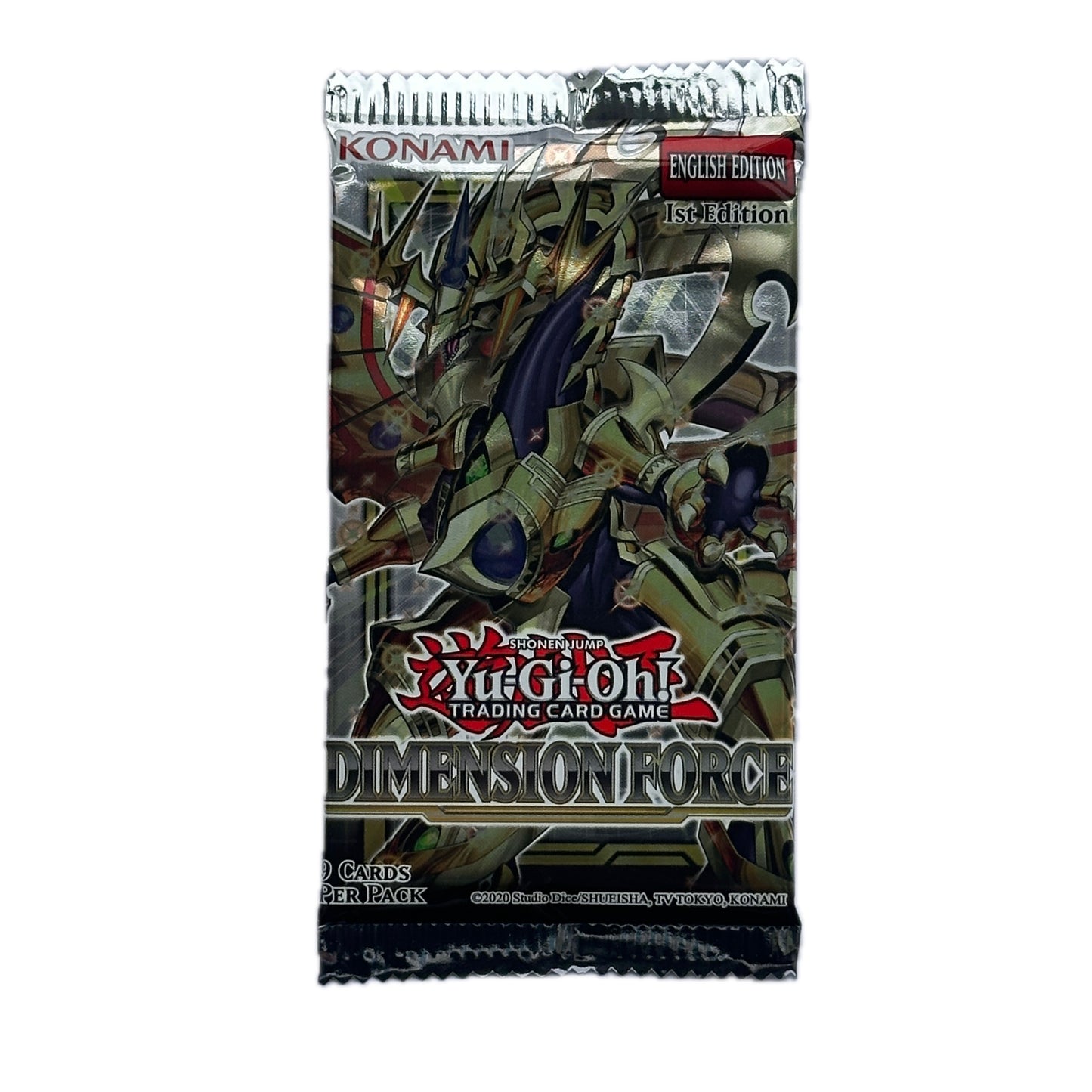 Yu-Gi-Oh Dimension Force 1st Edition Booster Pack