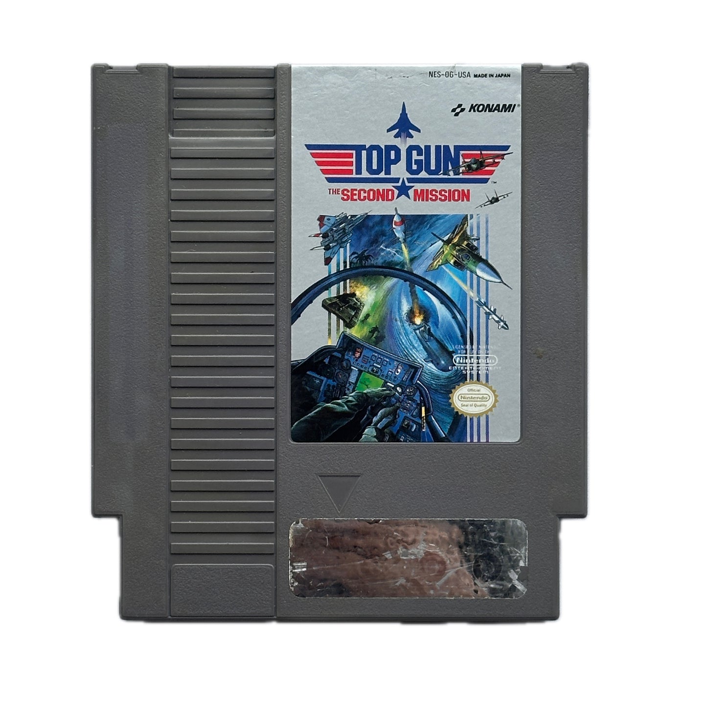 Top Gun Second Mission NES Nintendo Entertainment System Complete in Box