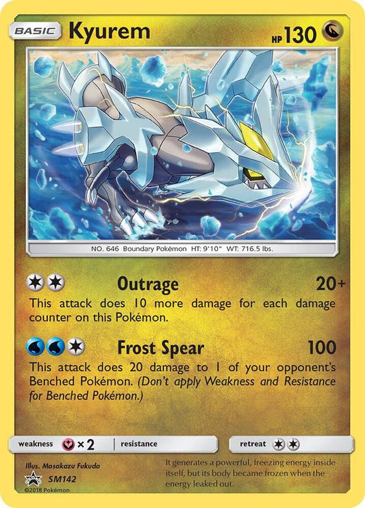 Kyurem Cosmos Holo SM124 Pokémon Sun & Moon Promos Raw