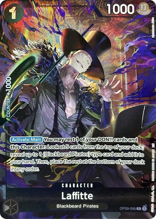Laffitte Alternate Art OP09-095 Emperors in The New World One Piece Raw