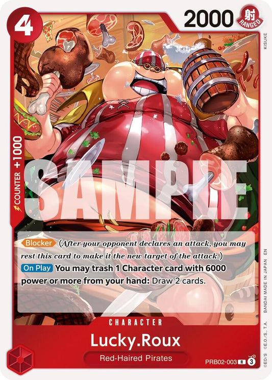 Lucky.Rioux PRB02-003 Premium Booster The Best Volume 2 One Piece! Raw