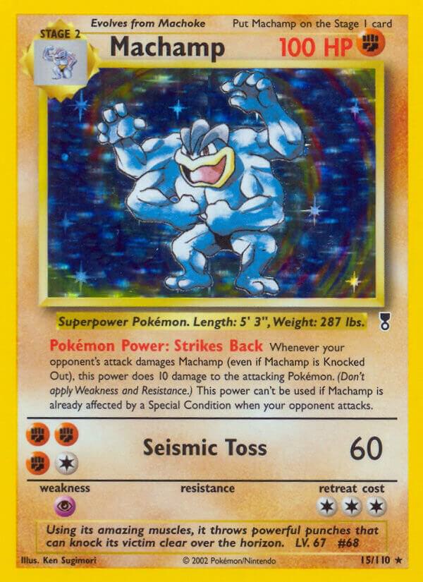 Machamp 15/110 Holo Legendary Collection Pokémon Raw