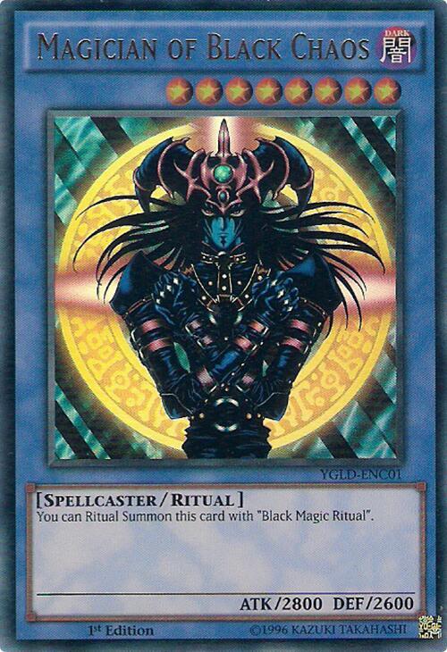 Magician of Black Chaos YGLD-ENAC01 Yu-Gi-Oh! King of Games: Yugi's Legendary Decks