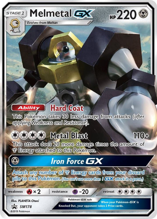 Melmetal GX SM178 Pokémon Sun & Moon Promos Raw