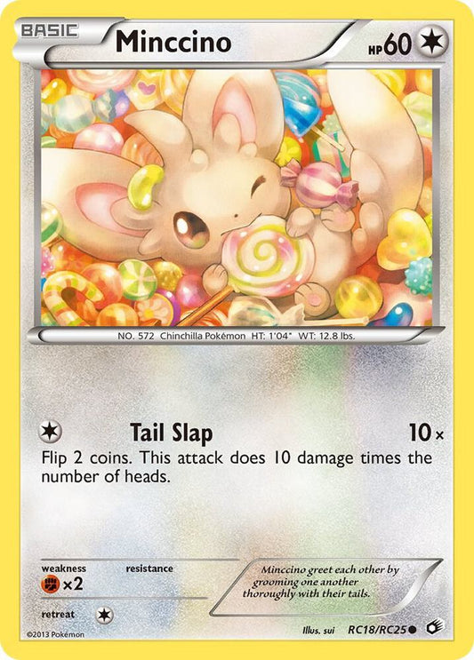 Minccino RC18/RC25 Pokémon Legendary Treasures: Radiant Collection