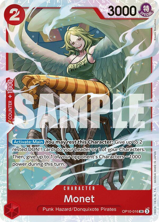 Monet SR OP10-016 Royal Blood ONE PIECE! Raw