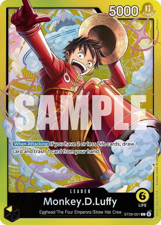 Monkey.D.Luffy L ST29-001 Starter Deck Egghead ONE PIECE!