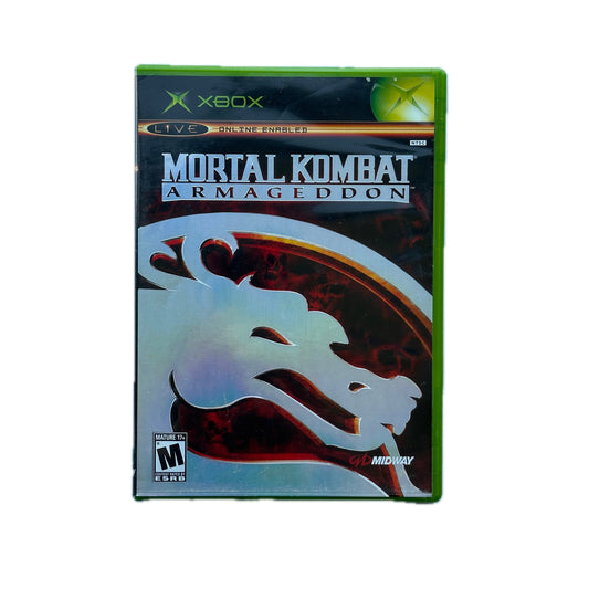 Mortal Kombat Armageddon Xbox Complete in Box