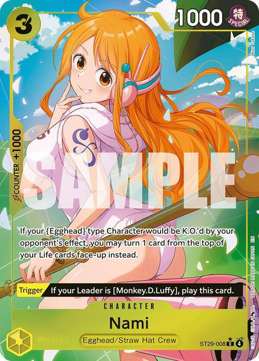 Nami AA ST29-008 Starter Deck Egghead ONE PIECE!