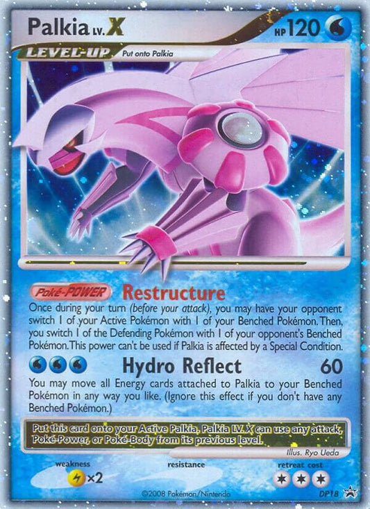 Palkia Lv.X Cosmos Holo DP18 Pokémon Diamond & Pearl Promos Raw
