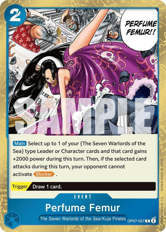Perfume Fermur Foil OP07-057 ONE PIECE! 500 Years in The Future