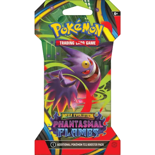 Pokémon trading card game booster pack with a colorful design featuring a dragon-like creature.