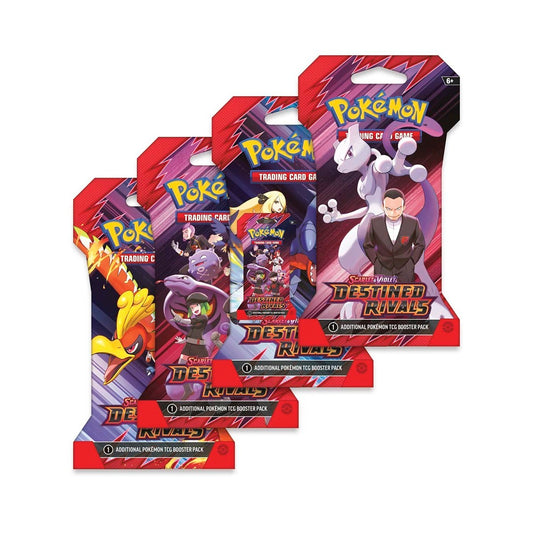 Pokémon Scarlet & Violet Destined Rivals Retail Booster Packs Full Art Set
