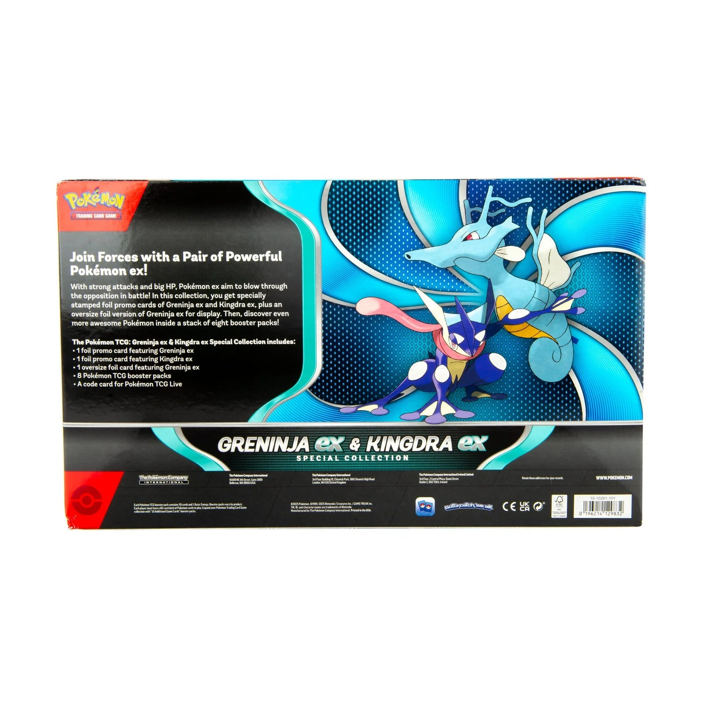 Pokémon Greninja EX & Kingdra EX Special Collection Box