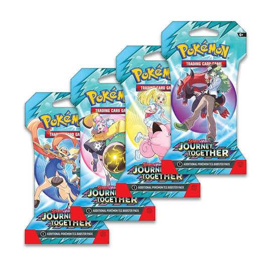 Pokémon Scarlet & Violet Journey Together Retail Booster Packs Full Art Set