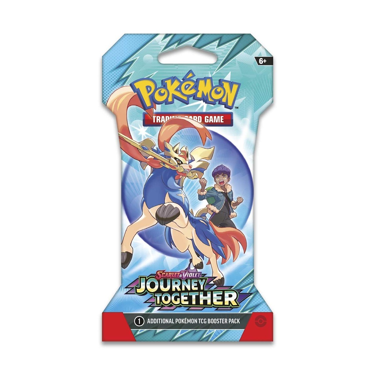 Pokémon Scarlet & Violet Journey Together Hop’s Zacian EX Retail Booster Pack