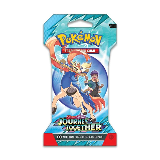 Pokémon Scarlet & Violet Journey Together Hop’s Zacian EX Retail Booster Pack