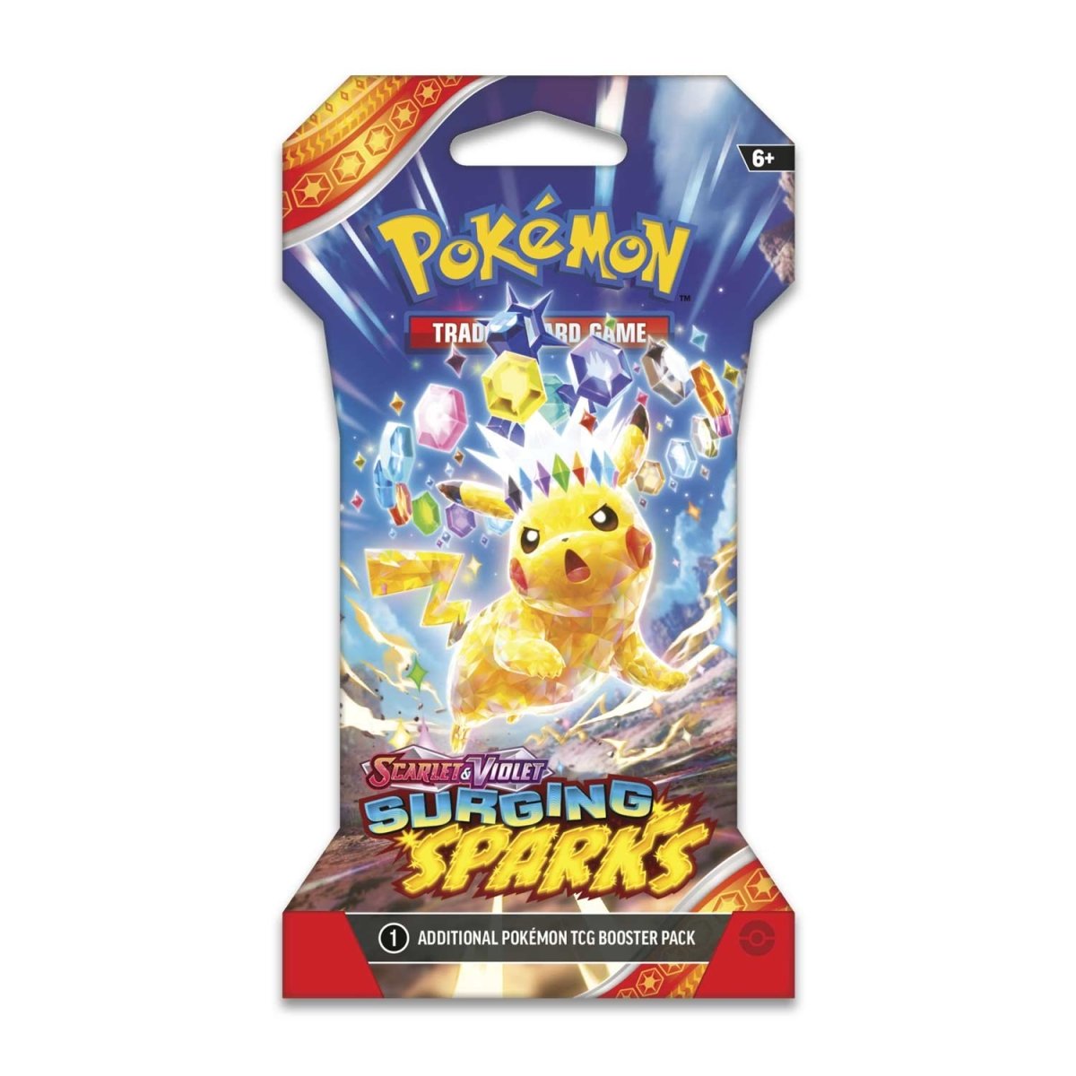 Pokémon Scarlet & Violet Surging Sparks Pikachu Retail Booster Pack