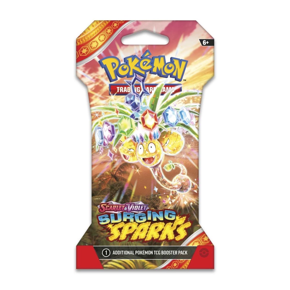 Pokémon Scarlet & Violet Surging Sparks Exeggutor Retail Booster Pack