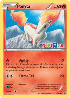 Ponyta 014/083 Toys R Us Pokémon Promo Card