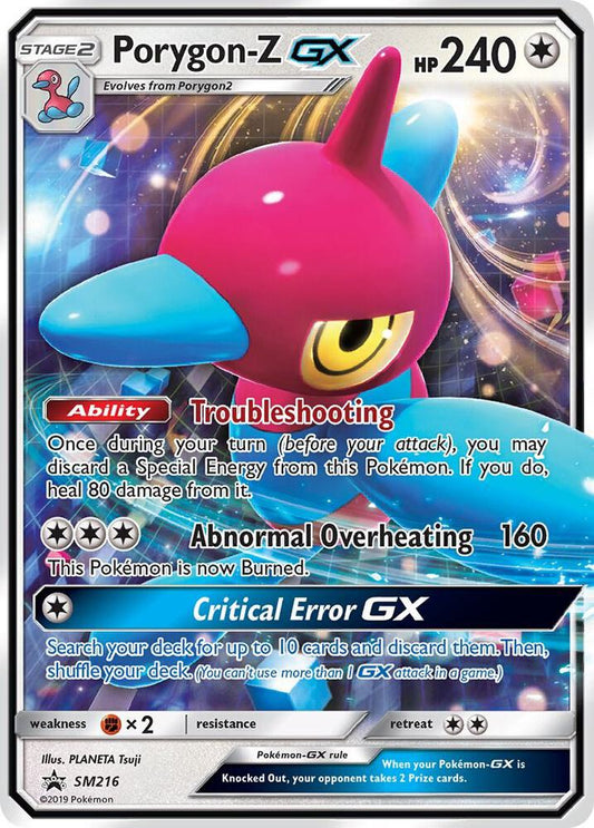 Porygon-Z GX SM216 Pokémon Sun & Moon Promos Raw